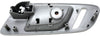 SILVERADO/SIERRA 1500 07-13 / 2500 HD/3500 HD 07-14 FRONT INTERIOR DOOR HANDLE LH, Chrme Lvr and Gray Hsg., w/ Small Hole, Excludes 2007 Classic