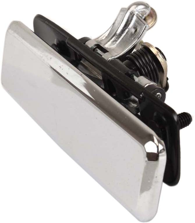 ASTRO/SAFARI 95-92/LUMINA APV 90-96 FRONT EXTERIOR DOOR HANDLE LH, Outside, Steel Rod Rtainr, Chrome,w/o Keyhole