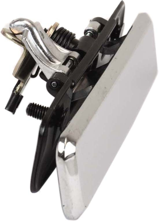 ASTRO/SAFARI 95-92/LUMINA APV 90-96 FRONT EXTERIOR DOOR HANDLE LH, Outside, Steel Rod Rtainr, Chrome,w/o Keyhole