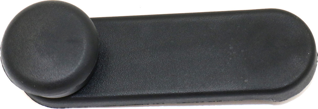 AVEO/G3 04-11 / SONIC 12-20 FRONT WINDOW CRANK RH=LH, Black, (SONIC, Sedan/12-16 Hatchback), (=REAR)