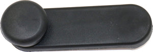 AVEO/G3 04-11 / SONIC 12-20 FRONT WINDOW CRANK RH=LH, Black, (SONIC, Sedan/12-16 Hatchback), (=REAR)