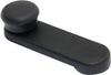 AVEO/G3 04-11 / SONIC 12-20 FRONT WINDOW CRANK RH=LH, Black, (SONIC, Sedan/12-16 Hatchback), (=REAR)
