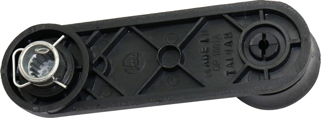 AVEO/G3 04-11 / SONIC 12-20 FRONT WINDOW CRANK RH=LH, Black, (SONIC, Sedan/12-16 Hatchback), (=REAR)