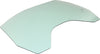 GMC SUBURBAN/TAHOE 15-17 / ESCALADE/YUKON 15-18 FRONT DOOR GLASS LH, Green Tint, Non-Laminated
