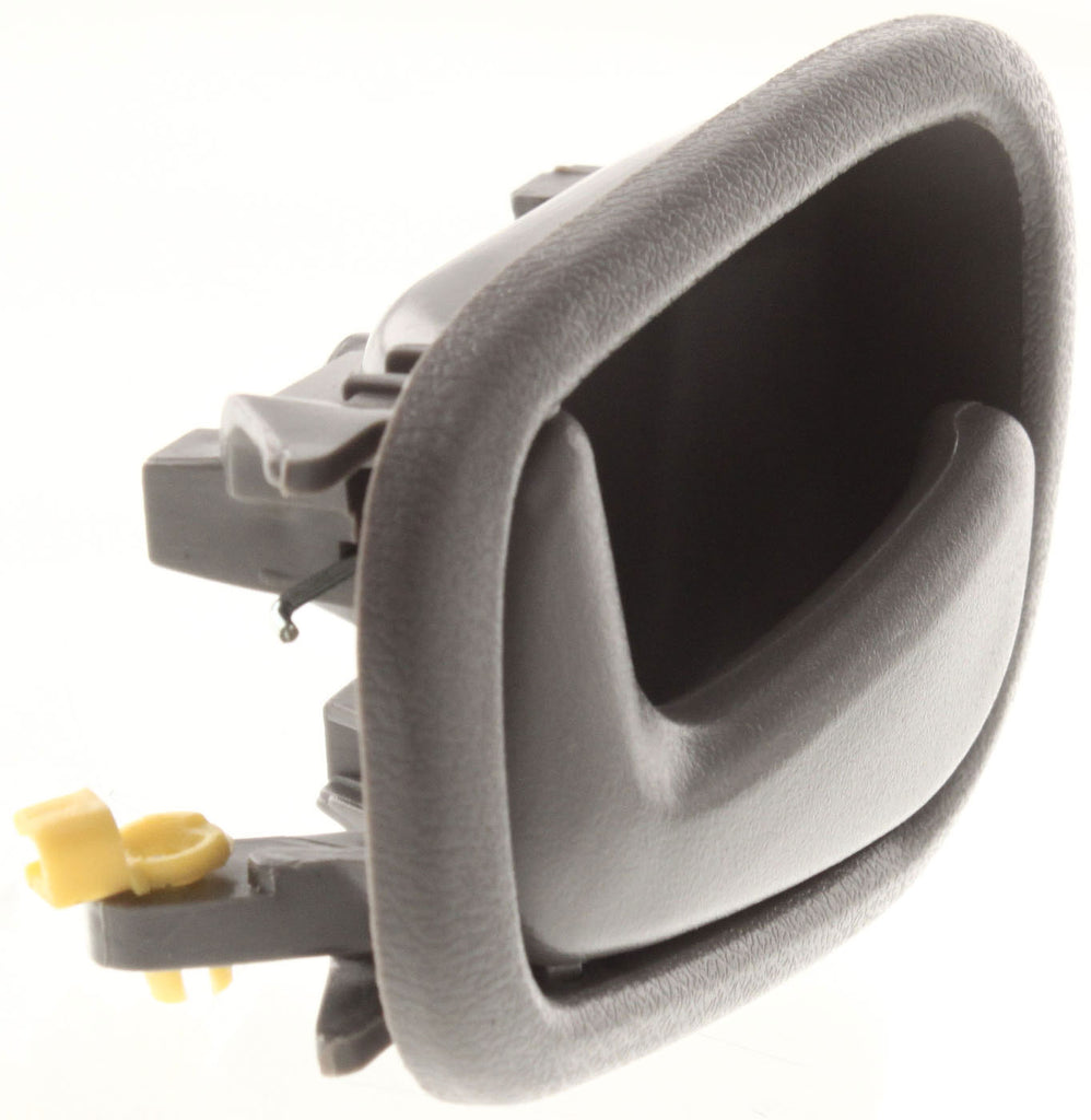 COROLLA/PRIZM 98-02 REAR INTERIOR DOOR HANDLE LH, Dark Gray, Manual Lock, w/o Lock Hole (=FRONT)