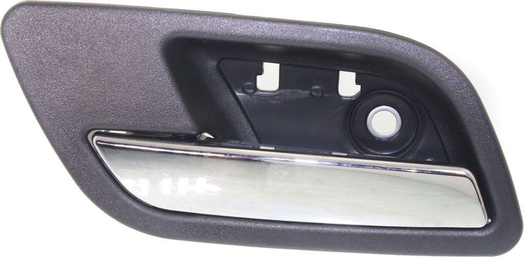 ESCALADE/ESCALADE EXT 07-14/ESV 07-13 REAR INTERIOR DOOR HANDLE LH, Txtrd Blk Hsg-Chr Lever, w/o Hole, Base Mdl