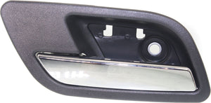 ESCALADE/ESCALADE EXT 07-14/ESV 07-13 REAR INTERIOR DOOR HANDLE LH, Txtrd Blk Hsg-Chr Lever, w/o Hole, Base Mdl