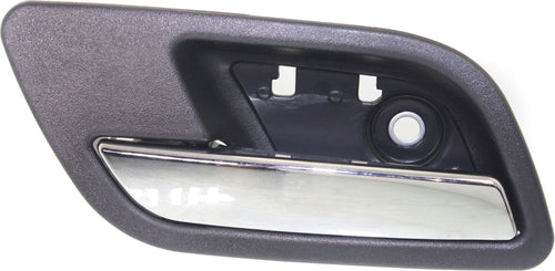 ESCALADE/ESCALADE EXT 07-14/ESV 07-13 REAR INTERIOR DOOR HANDLE LH, Txtrd Blk Hsg-Chr Lever, w/o Hole, Base Mdl