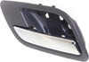 ESCALADE/ESCALADE EXT 07-14/ESV 07-13 REAR INTERIOR DOOR HANDLE LH, Txtrd Blk Hsg-Chr Lever, w/o Hole, Base Mdl