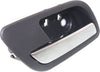 ESCALADE/ESCALADE EXT 07-14/ESV 07-13 REAR INTERIOR DOOR HANDLE LH, Txtrd Blk Hsg-Chr Lever, w/o Hole, Base Mdl