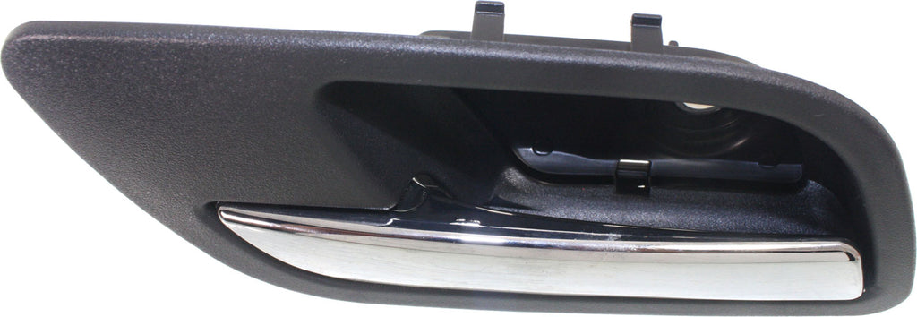 ESCALADE/ESCALADE EXT 07-14/ESV 07-13 REAR INTERIOR DOOR HANDLE LH, Txtrd Blk Hsg-Chr Lever, w/o Hole, Base Mdl