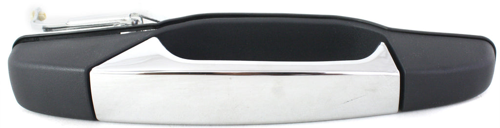 SILVERADO/SIERRA 1500 07-13/2500 HD/3500 HD 07-14 REAR EXTERIOR DOOR HANDLE RH, Chrome Lvr+Txtrd Blk Hsg, Excludes 2007 Classic