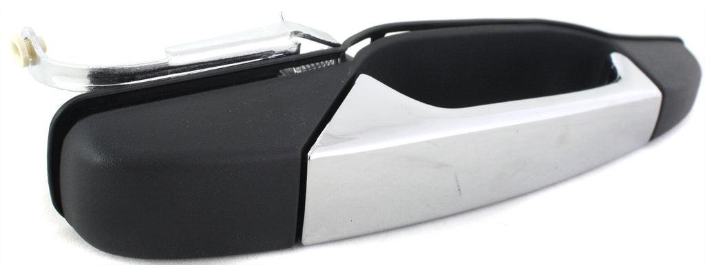 SILVERADO/SIERRA 1500 07-13/2500 HD/3500 HD 07-14 REAR EXTERIOR DOOR HANDLE RH, Chrome Lvr+Txtrd Blk Hsg, Excludes 2007 Classic