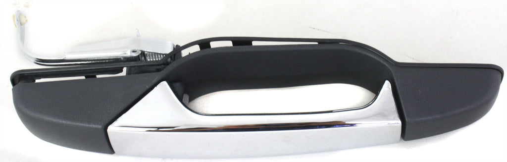 SILVERADO/SIERRA 1500 07-13/2500 HD/3500 HD 07-14 REAR EXTERIOR DOOR HANDLE RH, Chrome Lvr+Txtrd Blk Hsg, Excludes 2007 Classic