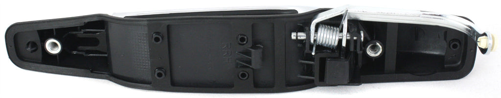 SILVERADO/SIERRA 1500 07-13/2500 HD/3500 HD 07-14 REAR EXTERIOR DOOR HANDLE RH, Chrome Lvr+Txtrd Blk Hsg, Excludes 2007 Classic