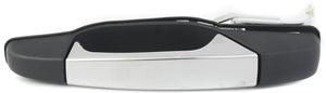 SILVERADO/SIERRA 1500 07-13/2500 HD/3500 HD 07-14 REAR EXTERIOR DOOR HANDLE LH, Chrome Lvr+Txtrd Blk Hsg, Excludes 2007 Classic