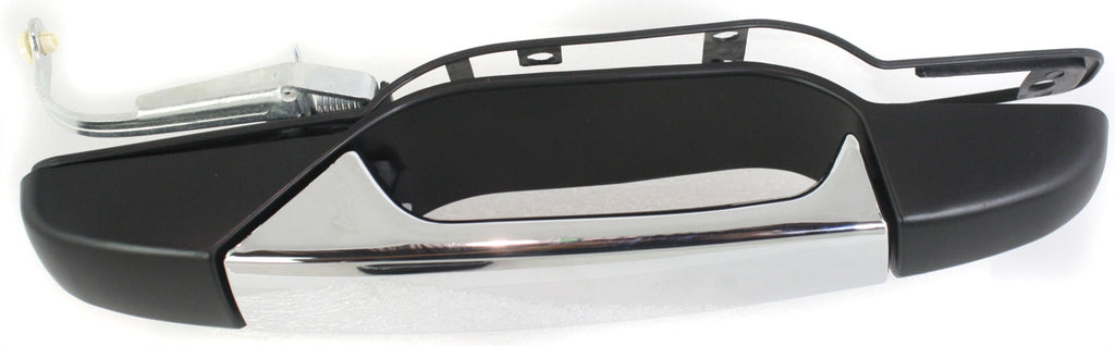 SILVERADO/SIERRA 1500 07-13/2500 HD/3500 HD 07-14 REAR EXTERIOR DOOR HANDLE RH, Chrome Lever+Primed Housing, Excludes 2007 Classic