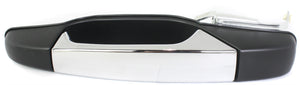 SILVERADO/SIERRA 1500 07-13/2500 HD/3500 HD 07-14 REAR EXTERIOR DOOR HANDLE LH, Chrome Lever+Primed Housing, Excludes 2007 Classic