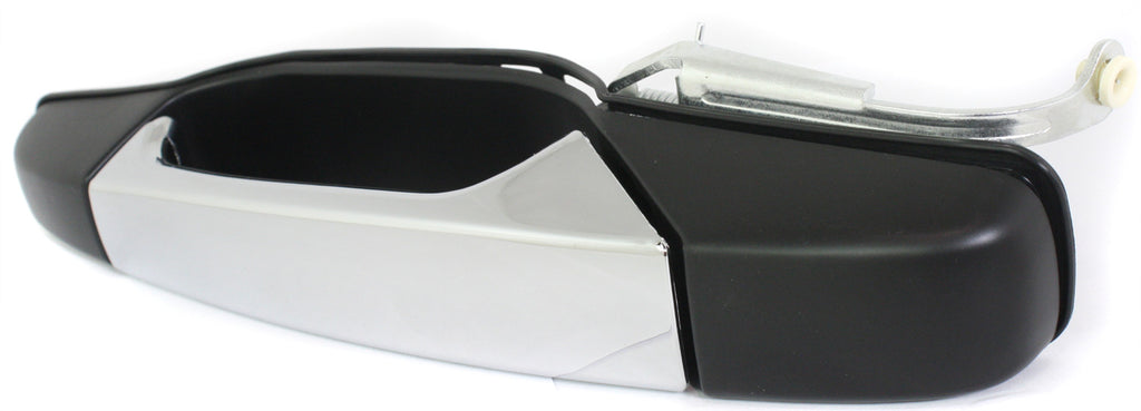 SILVERADO/SIERRA 1500 07-13/2500 HD/3500 HD 07-14 REAR EXTERIOR DOOR HANDLE LH, Chrome Lever+Primed Housing, Excludes 2007 Classic
