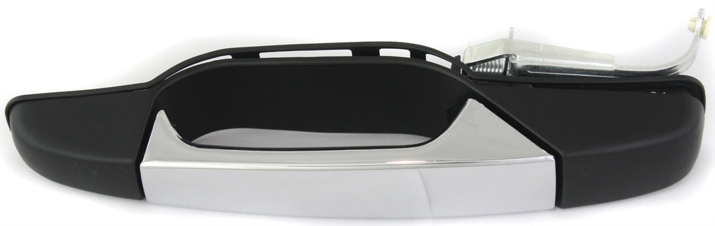 SILVERADO/SIERRA 1500 07-13/2500 HD/3500 HD 07-14 REAR EXTERIOR DOOR HANDLE LH, Chrome Lever+Primed Housing, Excludes 2007 Classic