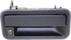 SUBURBAN 92-94 REAR EXTERIOR DOOR HANDLE, Rear Back Door, Split Gate Type, Textured Black