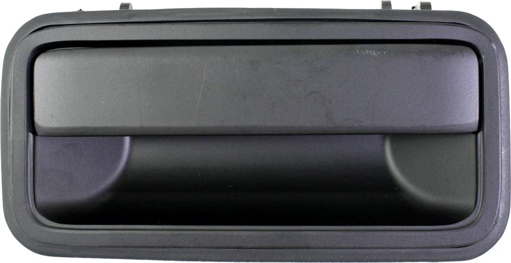 C/K FULL SIZE P/U 92-00 REAR EXTERIOR DOOR HANDLE LH, Shiny Smooth Black (Zinc)