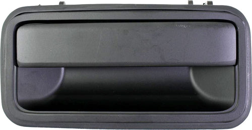C/K FULL SIZE P/U 92-00 REAR EXTERIOR DOOR HANDLE LH, Shiny Smooth Black (Zinc)