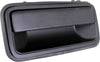 C/K FULL SIZE P/U 92-00 REAR EXTERIOR DOOR HANDLE LH, Shiny Smooth Black (Zinc)