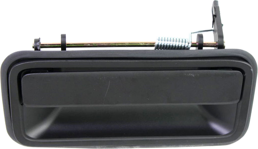 C/K FULL SIZE P/U 92-00 REAR EXTERIOR DOOR HANDLE LH, Shiny Smooth Black (Zinc)