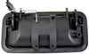 C/K FULL SIZE P/U 92-00 REAR EXTERIOR DOOR HANDLE LH, Shiny Smooth Black (Zinc)