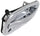 TAHOE/YUKON 00-06 REAR EXTERIOR DOOR HANDLE, Back Door, All Chrome, Split Type Door