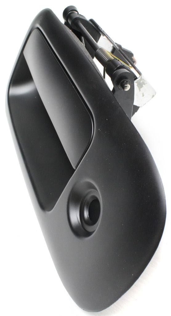 EXPRESS/SAVANA VAN 03-09 REAR EXTERIOR DOOR HANDLE LH, Side Hinged Door, Smooth Black