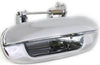 TRAILBLAZER EXT 02-06/ENVOY 02-09 REAR EXTERIOR DOOR HANDLE LH, All Chrome, w/3-row seating only