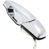 SILVERADO 1500 07-13/2500 HD/3500 HD 07-14 REAR EXTERIOR DOOR HANDLE RH, Chrome, w/o Key Hole, Excludes 2007 Classic