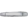 SILVERADO 1500 07-13/2500 HD/3500 HD 07-14 REAR EXTERIOR DOOR HANDLE LH, Chrome, w/o Key Hole, Excludes 2007 Classic