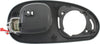CONCORDE 98-04 REAR INTERIOR DOOR HANDLE RH, Chrome Black, w/ 4 Nuts, w/o Speaker Cover, Sedan