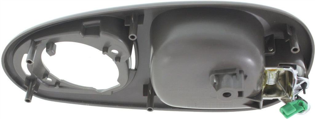 CONCORDE 98-04 REAR INTERIOR DOOR HANDLE LH, Chrome Gray, w/ 4 Nuts, w/o Speaker Cover, Sedan