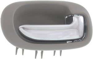 SEBRING 01-06 REAR INTERIOR DOOR HANDLE RH, Sedan, Light Gray w/Chrome lever