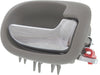 SEBRING 01-06 REAR INTERIOR DOOR HANDLE RH, Sedan, Light Gray w/Chrome lever