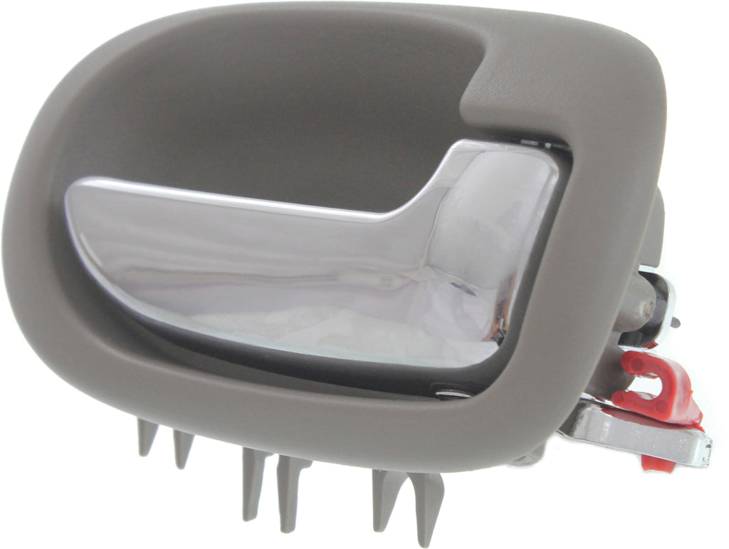SEBRING 01-06 REAR INTERIOR DOOR HANDLE RH, Sedan, Light Gray w/Chrome lever