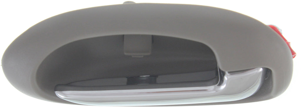 SEBRING 01-06 REAR INTERIOR DOOR HANDLE RH, Sedan, Light Gray w/Chrome lever
