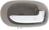 SEBRING 01-06 REAR INTERIOR DOOR HANDLE RH, Sedan, Gray(Taupe) w/Chrome lever