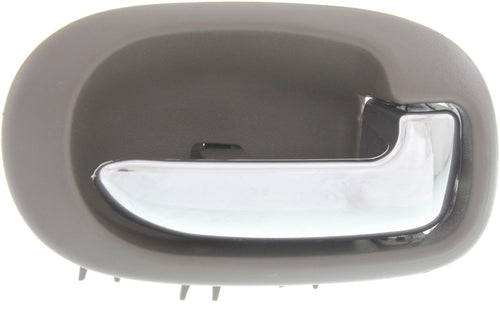 SEBRING 01-06 REAR INTERIOR DOOR HANDLE RH, Sedan, Gray(Taupe) w/Chrome lever