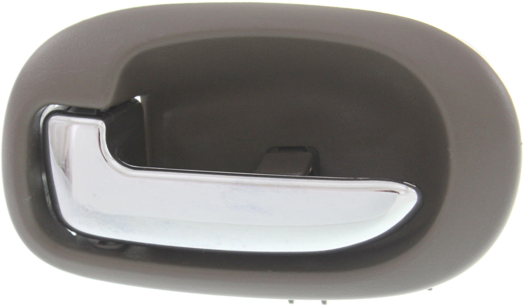 SEBRING 01-06 REAR INTERIOR DOOR HANDLE LH, Sedan, Gray(Taupe) w/Chrome lever