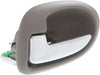 SEBRING 01-06 REAR INTERIOR DOOR HANDLE LH, Sedan, Gray(Taupe) w/Chrome lever