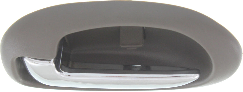 SEBRING 01-06 REAR INTERIOR DOOR HANDLE LH, Sedan, Gray(Taupe) w/Chrome lever