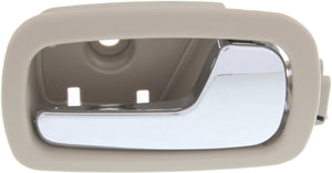 COBALT 05-10 / G5 07-09 REAR INTERIOR DOOR HANDLE RH, Chrme Lvr+Beige Hsg. (Neutral), Plastic