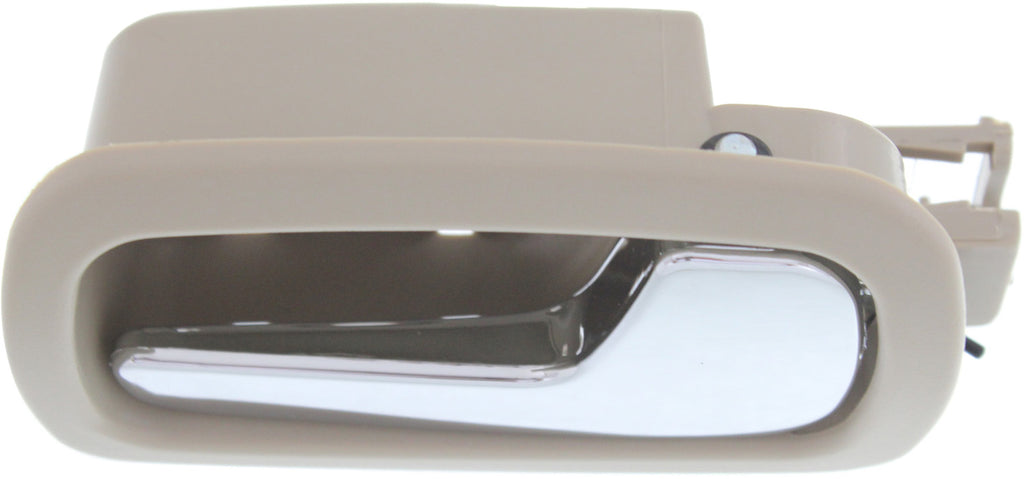COBALT 05-10 / G5 07-09 REAR INTERIOR DOOR HANDLE RH, Chrme Lvr+Beige Hsg. (Neutral), Plastic
