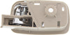 COBALT 05-10 / G5 07-09 REAR INTERIOR DOOR HANDLE RH, Chrme Lvr+Beige Hsg. (Neutral), Plastic