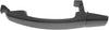 G3 09-10 REAR EXTERIOR DOOR HANDLE RH=LH, Smooth Black, w/ Cover and Lever and Cap